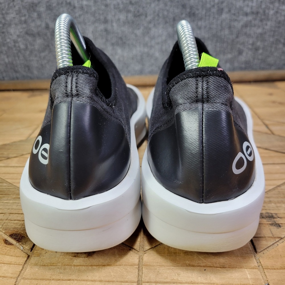 OOFOS Oomg Eezee Low Shoes Womens 11 Black Slip On Stretch Comfort Recovery - Picture 8 of 14